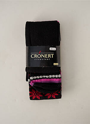 Collants noir CRONERT pour femme