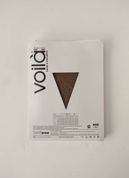 Collants bleu VOILA pour femme