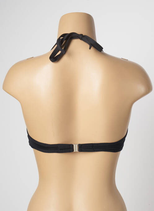 Haut de maillot de bain noir LE BOURGET pour femme