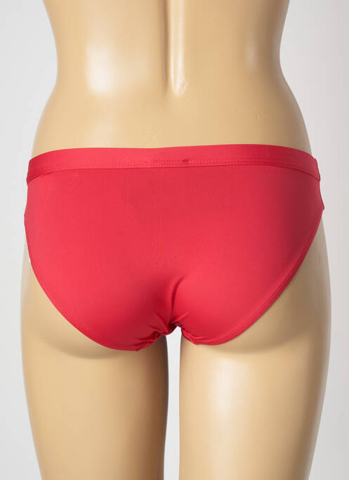 Bas de maillot de bain rouge LE BOURGET femme