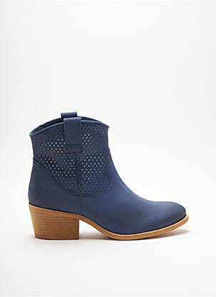Bottines/Boots bleu URBAN pour femme