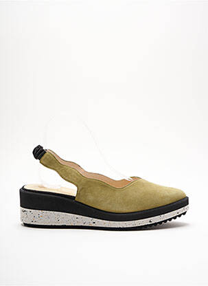 Sandales/Nu pieds vert GADEA pour femme