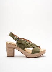 Sandales/Nu pieds vert MKD pour femme seconde vue