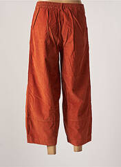 Pantalon large orange AGATHE & LOUISE pour femme seconde vue