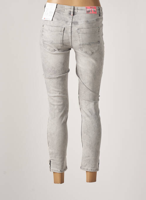 Pantalon 7/8 gris STREET ONE pour femme