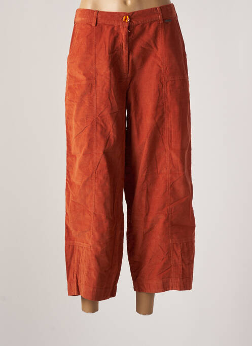 Pantalon large orange AGATHE & LOUISE pour femme