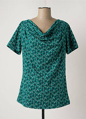 T-shirt vert TRANQUILLO pour femme