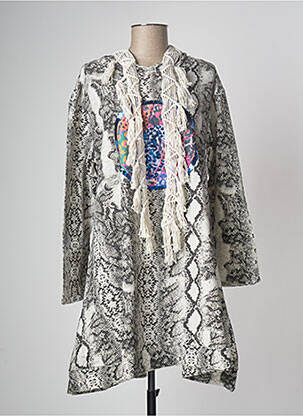 Tunique manches longues col rond gris BSB femme