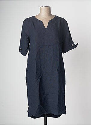Robe mi-longue bleu MAT DE MISAINE pour femme