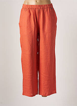 Pantalon 7/8 orange AGATHE & LOUISE pour femme