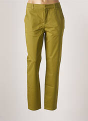 Pantalon chino vert GEISHA pour femme seconde vue