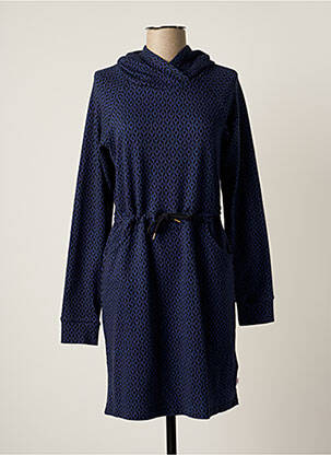 Robe courte bleu BLUTSGESCHWISTER pour femme