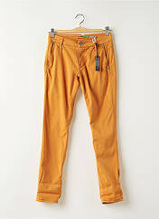 Pantalon chino orange PLEASE pour femme seconde vue