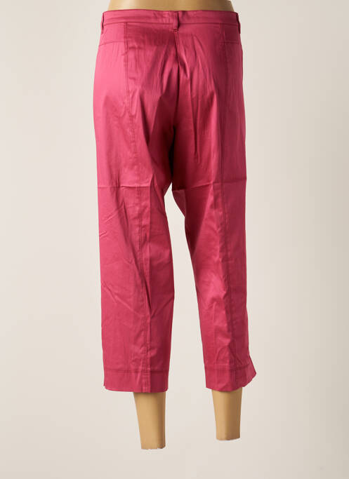 Pantacourt rose ELENA MIRO pour femme