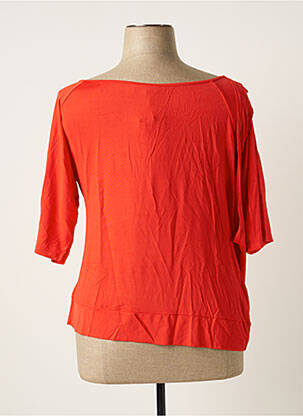 Top stretch manches longues rouge ANATHEA BY PARAKIAN femme