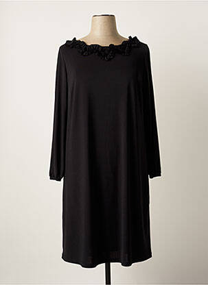 Robe mi-longue noir ATIAN pour femme
