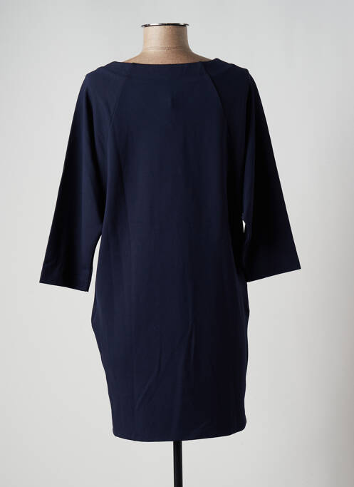 Robe courte manches longues manches longues bleu ZILCH femme