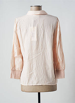 Chemisier coupe fluide manches longues rose KAFFE femme