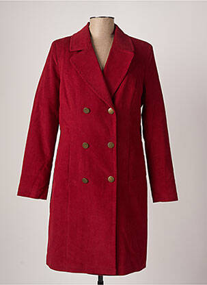 Manteau court rouge LA FIANCÉE pour femme