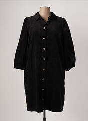 Robe mi-longue noir KAFFE pour femme seconde vue