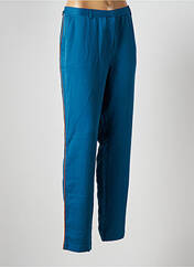 Pantalon droit bleu ZILCH pour femme seconde vue
