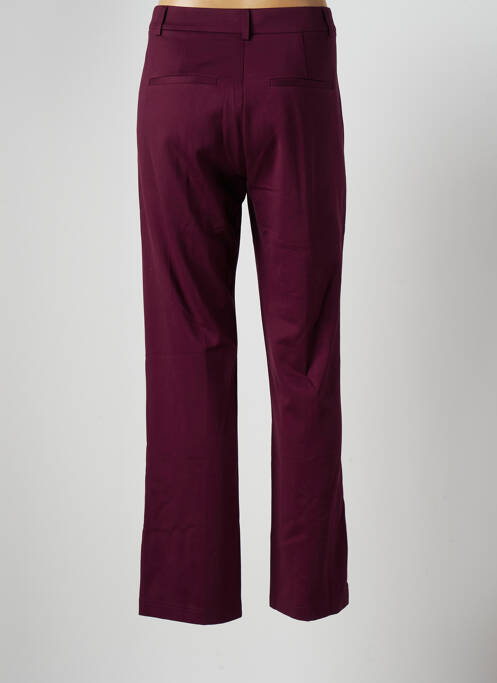 Pantalon droit violet ZILCH pour femme