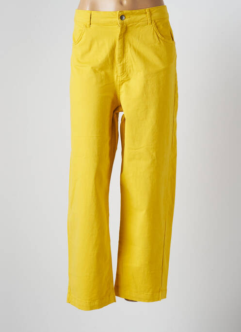 Pantalon large jaune BLUTSGESCHWISTER pour femme
