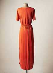 Robe longue orange OBJECT pour femme seconde vue