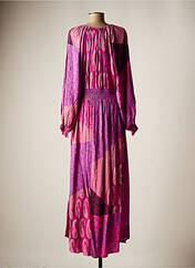 Robe longue violet LA PETITE ETOILE pour femme seconde vue