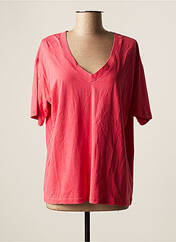 T-shirt rouge ICHI pour femme seconde vue