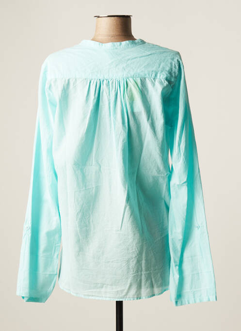 Blouse bleu AMOUR pour femme