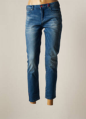 Jeans coupe slim bleu SCOTCH & SODA pour femme