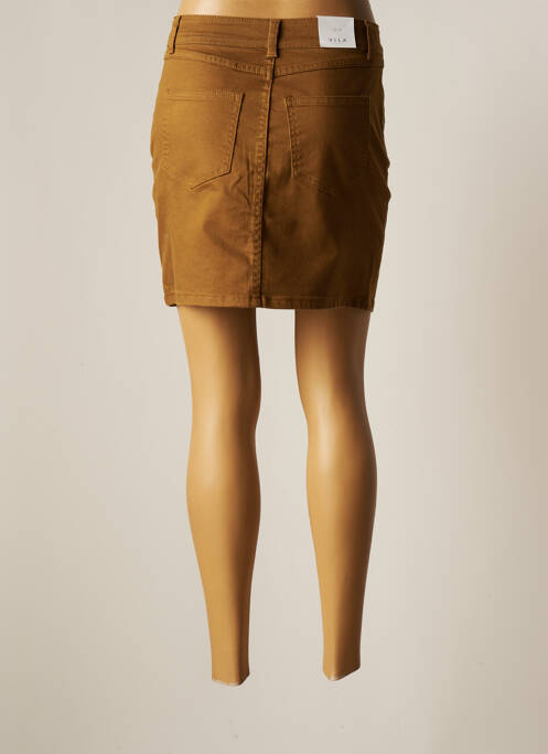 Jupe courte marron VILA pour femme