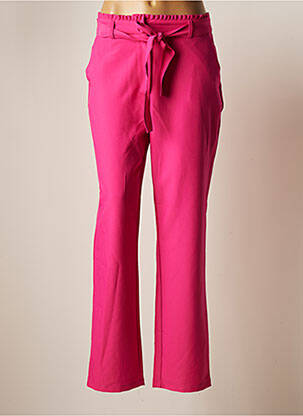 Pantalon chino rose PIECES pour femme