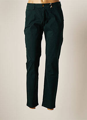 Pantalon chino vert LABDIP pour femme
