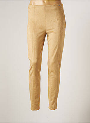 Pantalon slim taille normale taille normale beige GUESS femme