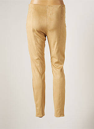 Pantalon slim taille normale taille normale beige GUESS femme