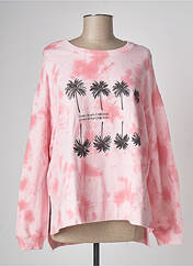 Sweat-shirt rose FIVE pour femme seconde vue
