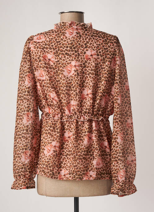 Blouse imprimé fantaisie manches longues rose VERO MODA femme