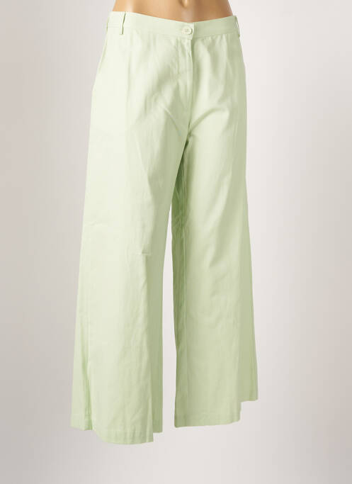 Pantalon droit vert COMPAÑIA FANTASTICA pour femme
