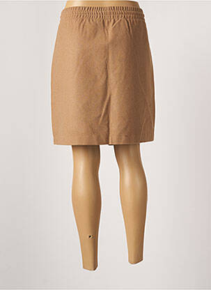 Jupe courte poches marron VERO MODA femme