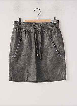 Jupe courte poches gris STREET ONE femme