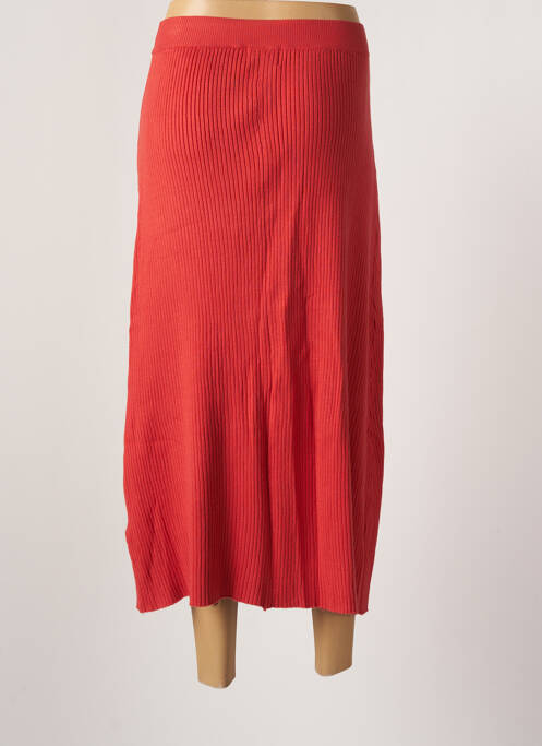 Jupe longue orange COMPAÑIA FANTASTICA pour femme