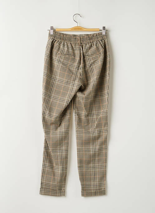 Pantalon chino poches taille normale beige VERO MODA femme