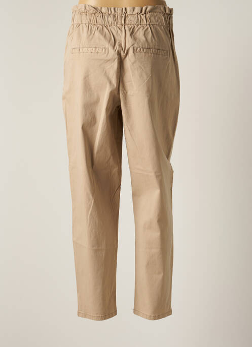 Pantalon chino beige VERO MODA pour femme