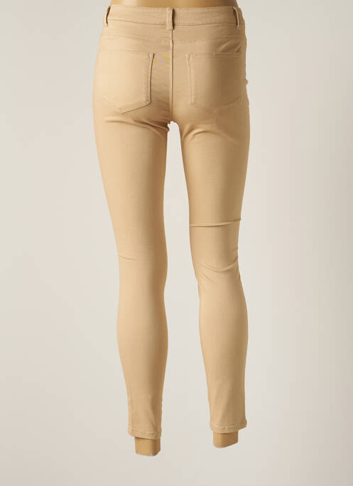 Pantalon slim beige VERO MODA pour femme