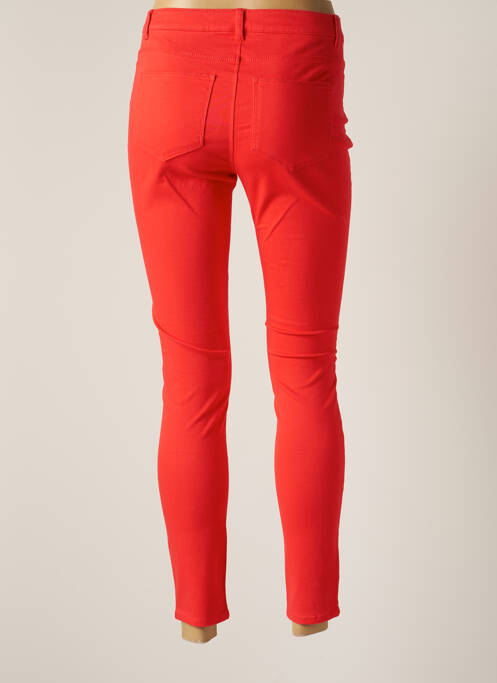 Pantalon slim rouge VERO MODA pour femme