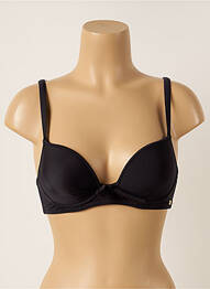 Haut de maillot de bain bretelles élastiquées ajustables haut soutien-gorge balconnet noir FREYA femme