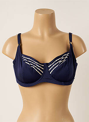 Haut de maillot de bain haut soutien-gorge emboitant haut soutien-gorge emboitant bleu FANTASIE femme