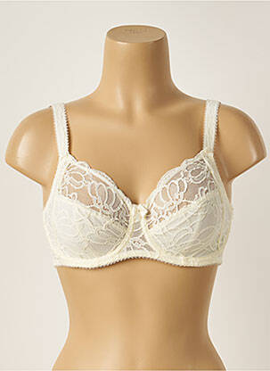 Soutien-gorge tissage dentelle haut soutien-gorge emboitant beige FANTASIE femme